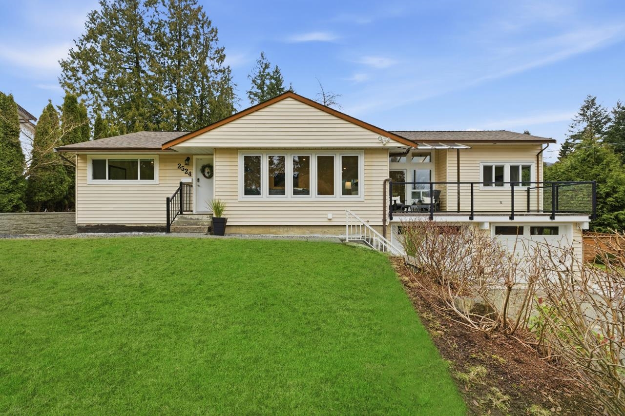 Aerial View of 2524 Bendale Road, North Vancouver, BC